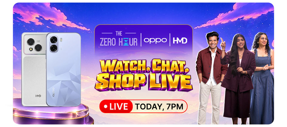 Win Free Phone Every 5 Min: Flipkart ZERO HOUR | OPPO , HMD. Watch. Chat. Shop, Live @7pm