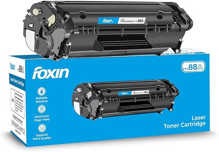 FOXIN FTC 88A/CC388A Black Laser Toner Cartridge