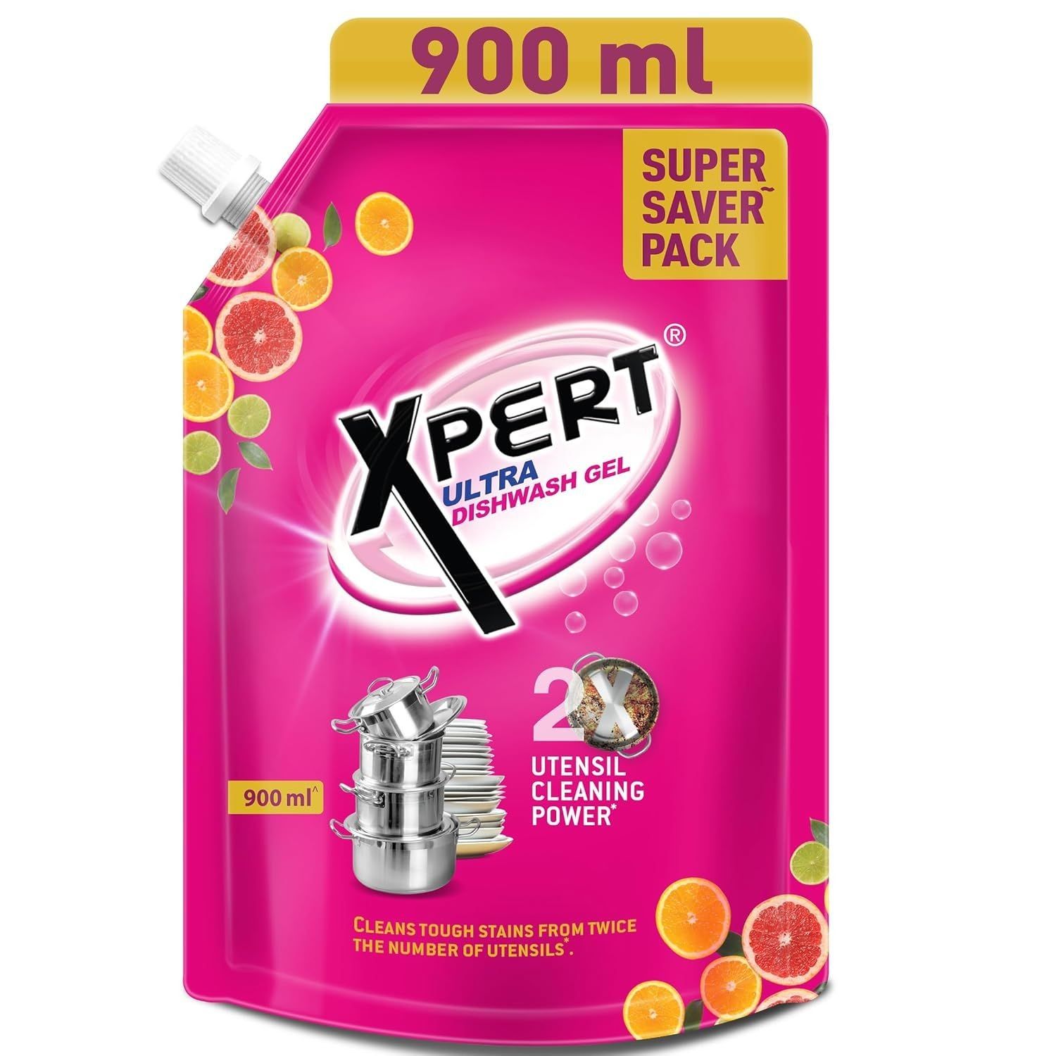 Xpert Dishwash Liquid Gel 900 ml