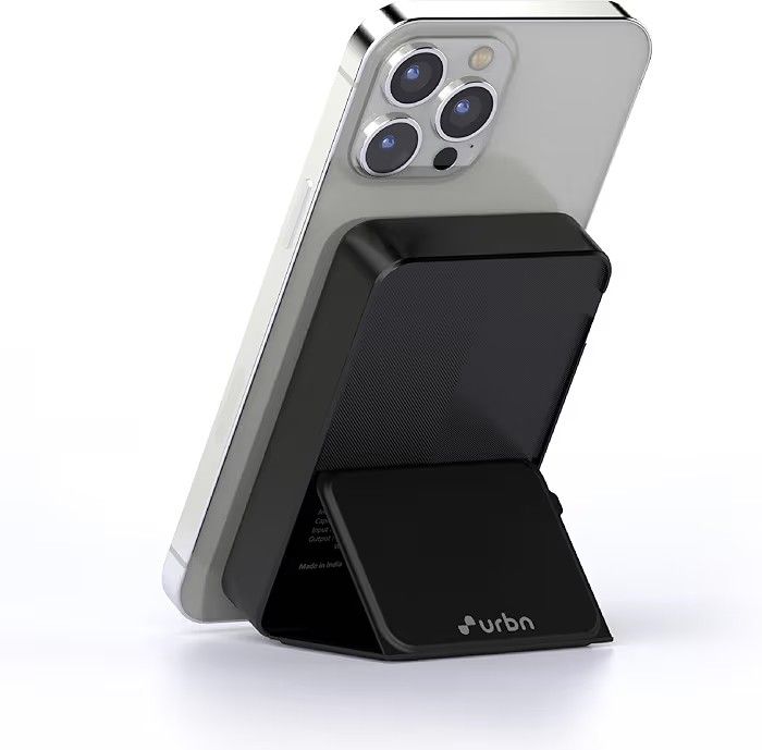 URBN 10000 mAh Stand Magsafe Power Bank with Foldable Stand | 15W Fast Wireless Charging