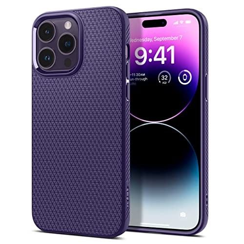 Spigen Liquid Air Back Cover Case for iPhone 14 Pro, Durable Protection,