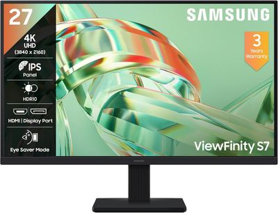 Samsung 27 Inch 4K ViewFinity S7 Monitor LS27H710EAWXXL