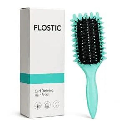 Curl Defining Hair Brush, Nylon Bristles, Wet & Dry Hair