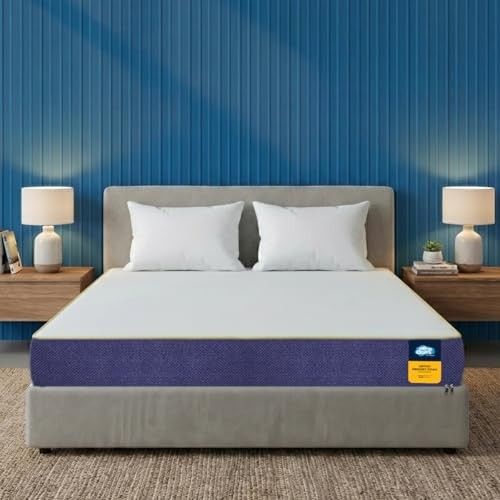 Centuary Mattresses Sleepables 6-Inch King Size Orthopedic Memory Foam Back Support Pressure | (72x72x6)