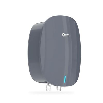 Orient Electric Instaflo Neo Geyser 3 Litre Instant Water Heater| Stainless Steel Tank| Red Dot Design Winner| High-rise Compatible| Shockproof, 6.5 Bar| 6 years tank warranty by Orient |Midnight Grey