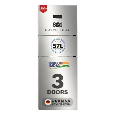 [Apply 4 Offers] Bosch 302L, 3 Star, MaxFlex Convert Frost Free Triple Door Refrigerator | 8-in-1 Convertible Storage Mode