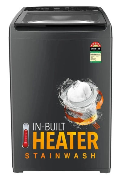Whirlpool 8 kg Fully Automatic Top Load with In-built Heater Grey