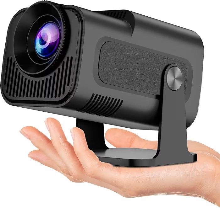 JIFAR Hy320 Mini Portable Projector-5G WiFi 6,Bluetooth 5.0 and Android 11,Support 4K and 1080P Full Hd,12,000 Lumens