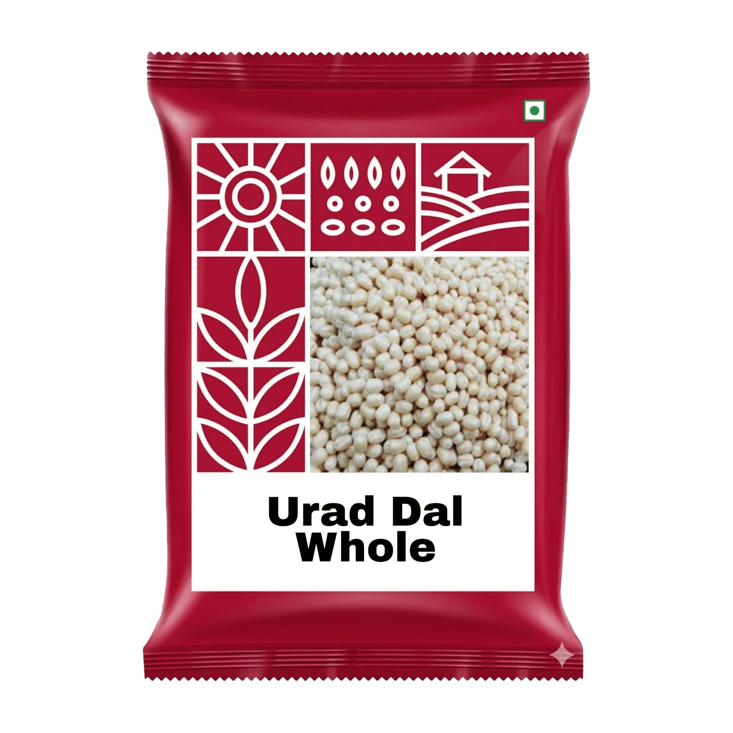 White Urad Dal (Whole) (2 kg)-select locations