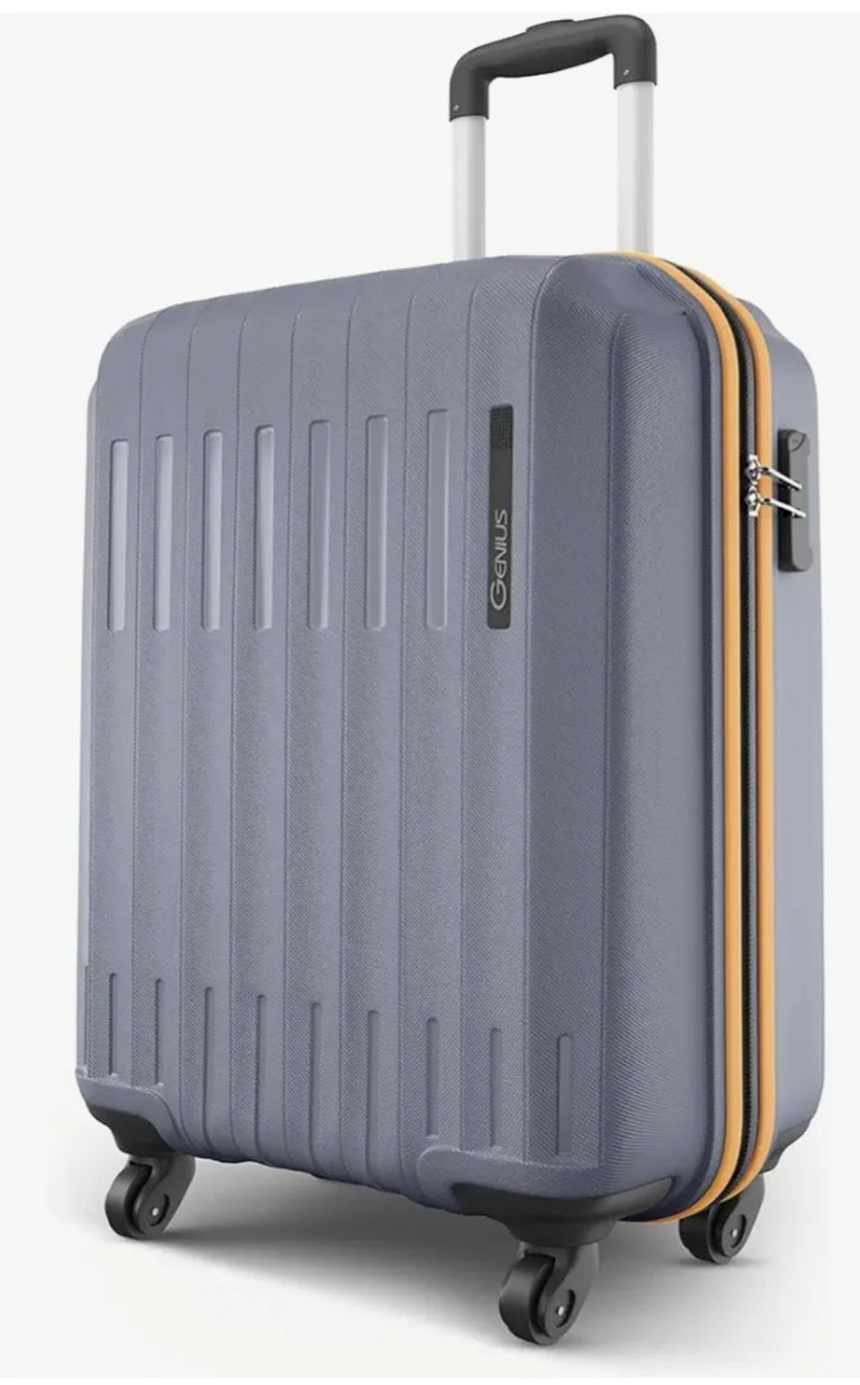 Safari Genius Alley 55cm Cabin Trolley Bag Hard Case Polypropylene