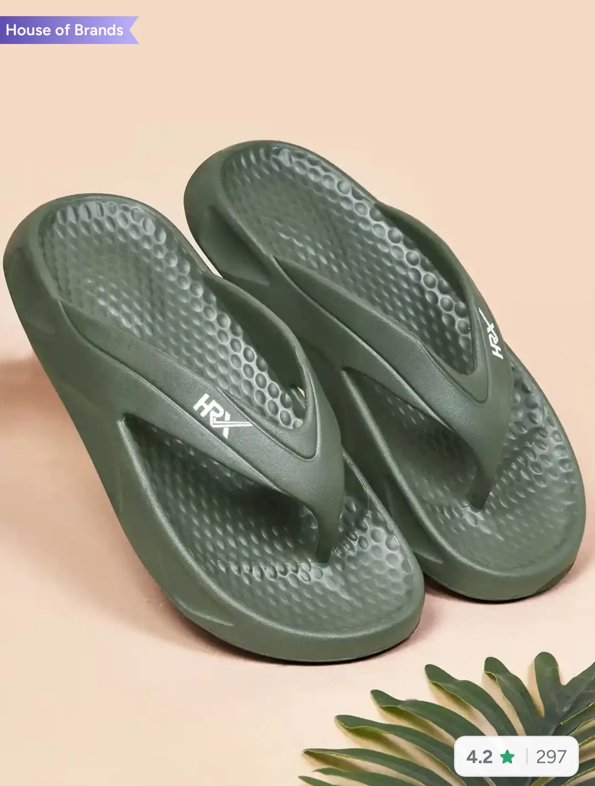 HRX Footwear ( Flip Flops, Sliders & more) upto 90% off