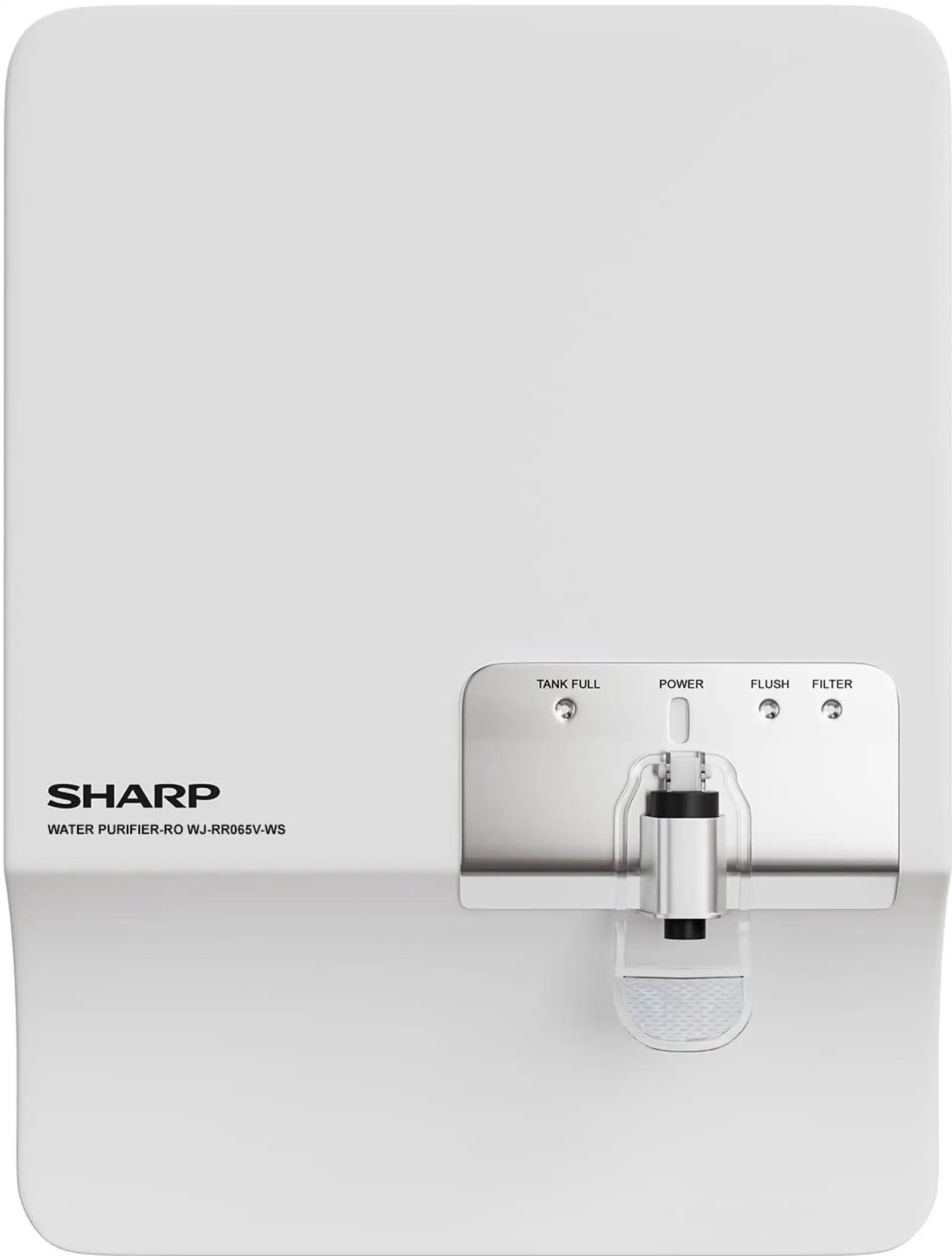 Sharp WJ-RR065V-WS 7 L RO + UV + Silver + TDS Control Water Purifier (White Silver)