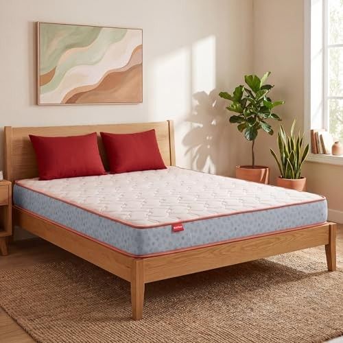 Kurlon Ortho Plus Spring Mattress | Queen Size 72x60x10 Inches
