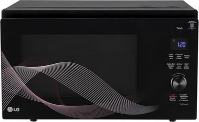 LG 32 L, Convertible Microwave Oven with Air Fry, Charcoal Lighting Heater