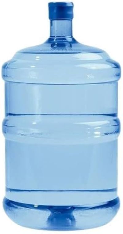 20 Litre BPA Free Plastic Water Dispenser Bottle, Large Drinking Water Can, Blue