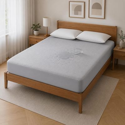 Amazon Brand - Solimo Cotton Water Resistant Mattress Protector