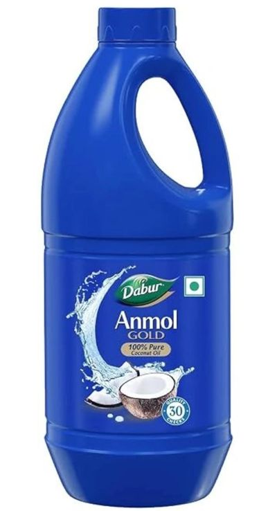 Dabur Anmol Gold 100% Pure Coconut Oil | Nariyal tel | Natural | Multipurpose Hair Oil