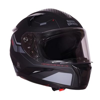 Royal Enfield AIR-X 1901 Full Face Helmet (ISI & DOT Certified) - Black
