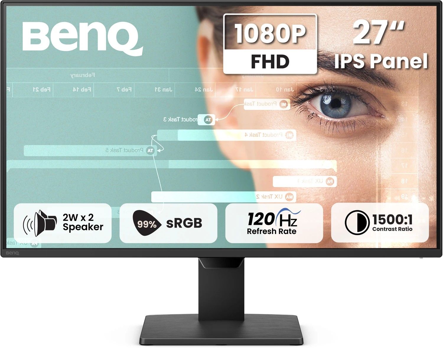 BenQ GW2790P 68.58 cm (27 inch) Full HD LED Backlit IPS Panel wit...more