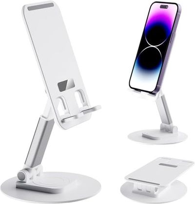 SOOPII Desktop Premium-A Quality Mobile Phone Stand + Tablet Stand, Tab Stand, Mobile Holder, Adjustable & Foldable Mobile Stand, Stand for Mobile Phone and Tablet (DM01i) (DM16)