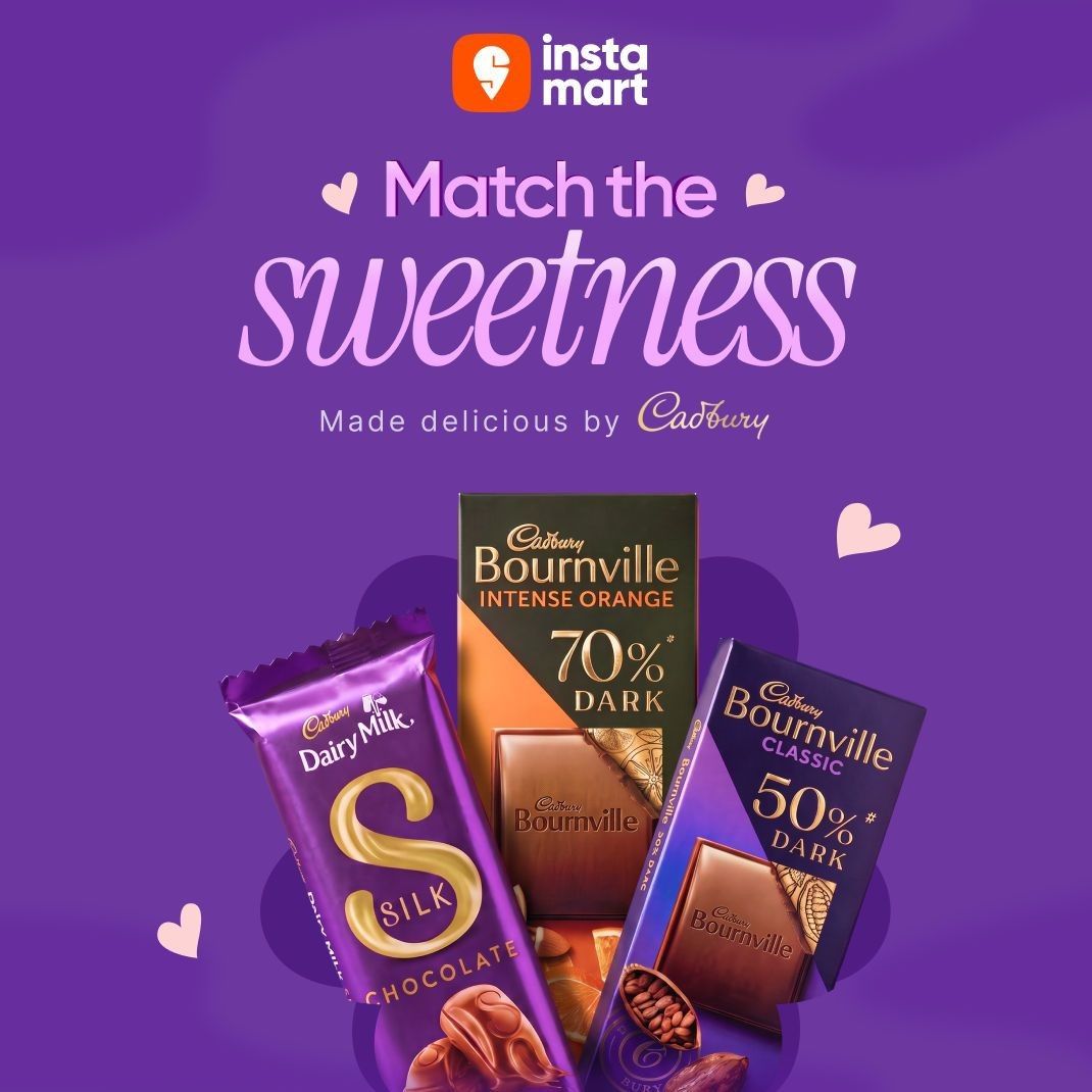 Swiggy Instamart : Get Flat 30% off on Cadbury Chocolates (Daughter's Day Special)