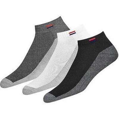 PRINTCULTR APPAREL (Buy 1 Get 2 Free) Pair Sport Lifestyle Top Quality Unisex Ankle Length Socks, Assorted Colour