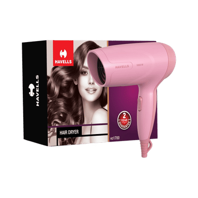 HAVELLS GHPDDABPPK00 Hair Dryer (1000 W, Peach)