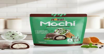 Royal Family Mint Chocolate Chip Mochi