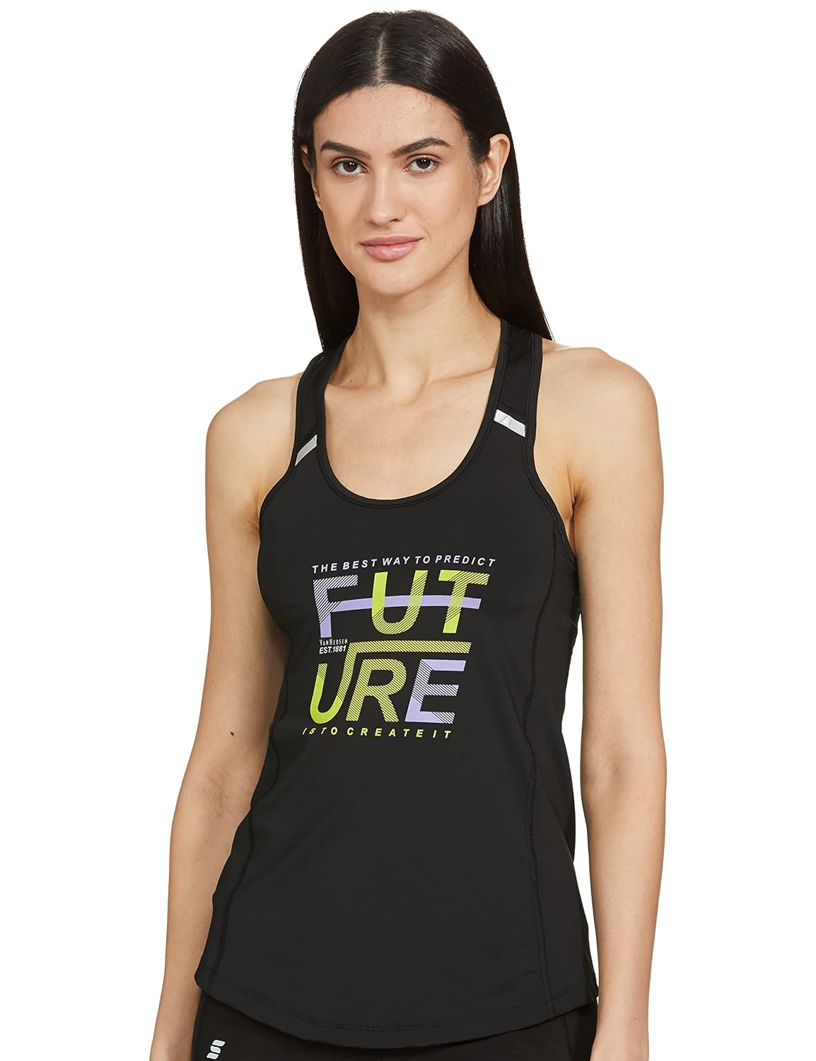 Van Heusen Proactive Women Racerback Relaxed Fit Tank