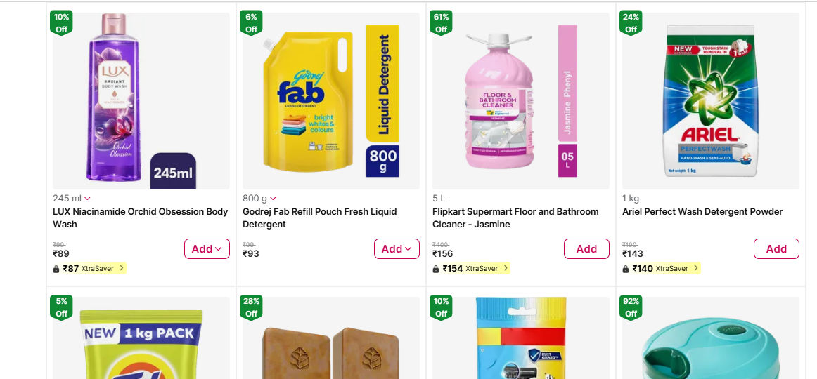 Godrej Fab Liquid Detergent Refill Pouch (800g) | Fabric Care Liquid Wash for Whites & Colours