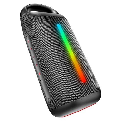 boAt Stone Arc Pro, Spatial Audio, 25W Signature Sound, 58mm Drivers, Upto 12 Hrs Battery, Broadcast & App Support, Bluetooth Speaker, Wireless Speaker, Portable Speaker (Raging Black)