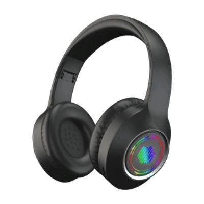 truke BTG 500 with 40mm Drivers, 10H of Playtime, Dual Pairing, Gaming Mode, ENC, 5.4v Bluetooth Gaming Headset (Metal Black, On the Ear)