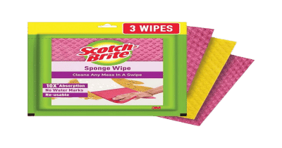 Scotch Brite Sponge Wipe (Large, Reusable, 10X Absorption)