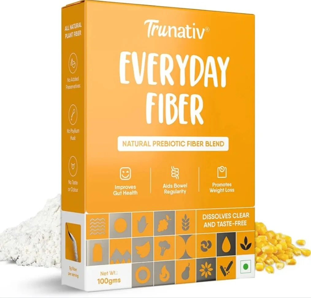 Amazon Sample at 99Rs : Trunativ Everyday Fiber Supplement Powder 100gm