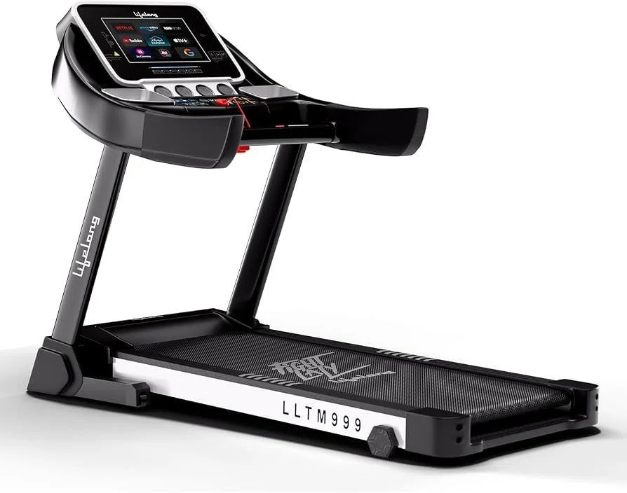 Lifelong Treadmill for Home - 6 HP Peak Motorized Treadmill, 6 Level Manual Inclines