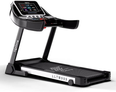 Lifelong Treadmill for Home - 6 HP Peak Motorized Treadmill, 6 Level Manual Inclines