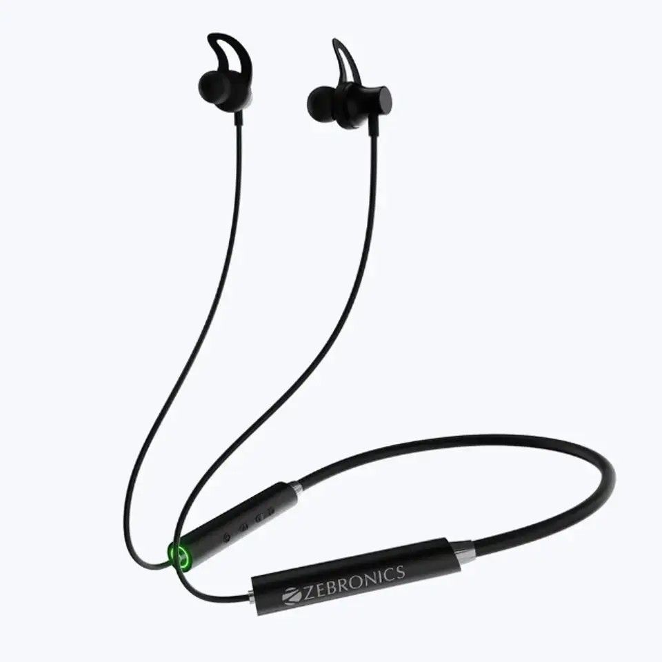 ZEBRONICS YOGA 9 Bluetooth Headset (Black, True Wireless)