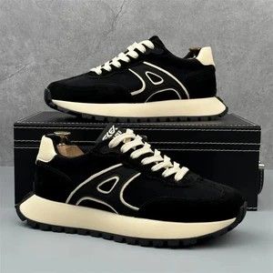 STRANGER BROTHERS Black Sneakers For Men | Casual Shoes | Trendy Shoes | Sneakers For Men