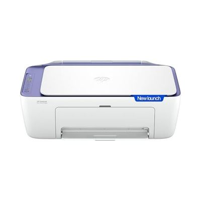 HP AI Capable Deskjet 2931 Printer | Dual Band WiFi (up to 10X Faster) All in One Colour Printer, Print/Scan/Copy, Print Speed up to 20 PPM