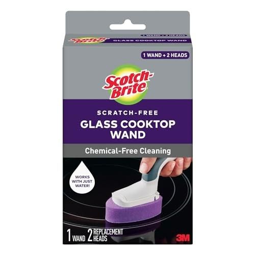 Scotch-Brite (950-CT-W) Glass Cooktop Refill Pads
