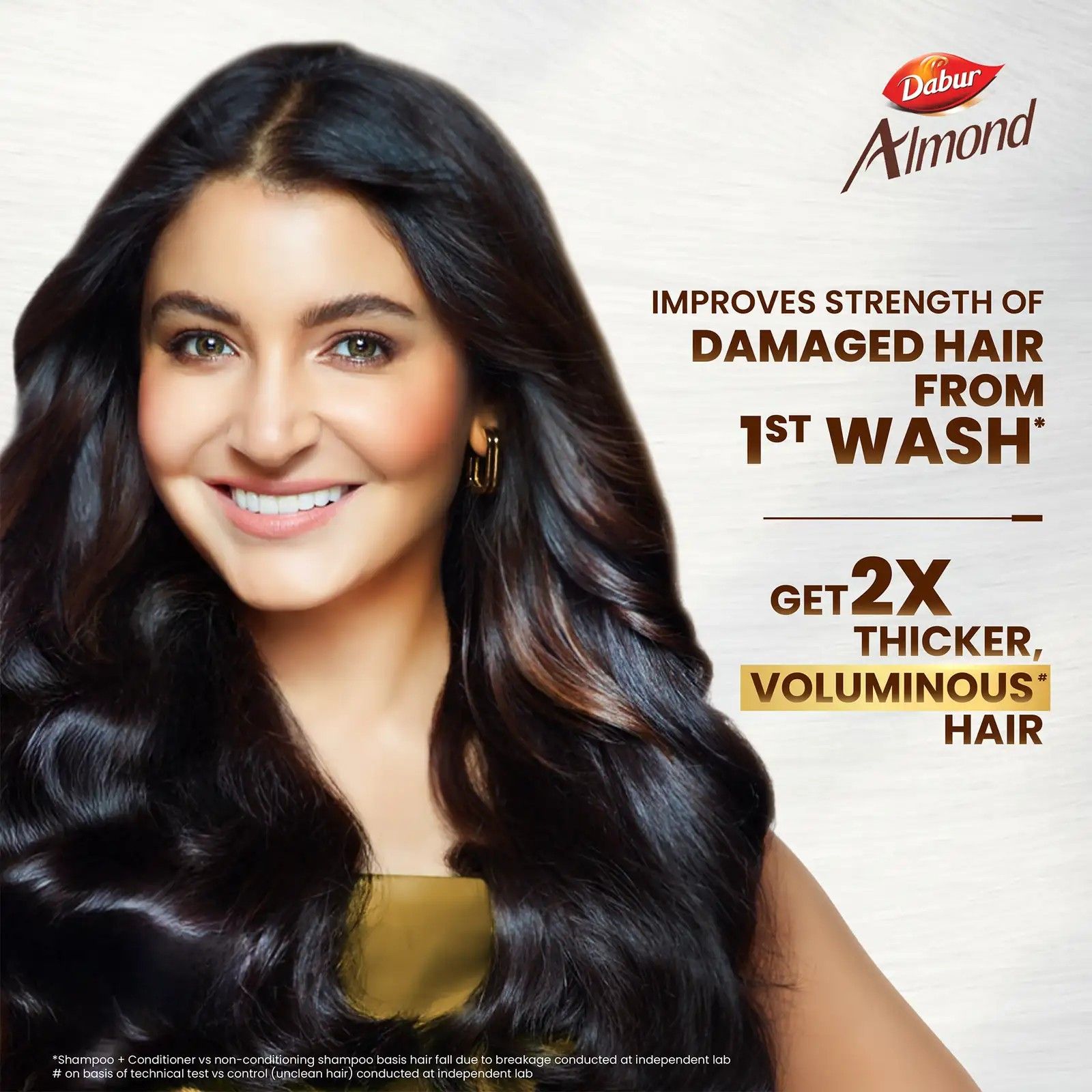 Dabur Almond Shampoo for Dry Hair Nourishes & Smoothens Hair (650 ml)