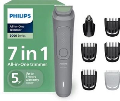 PHILIPS MG3911/15 Fully Waterproof Trimmer 60 min Runtime 5 Leng...more