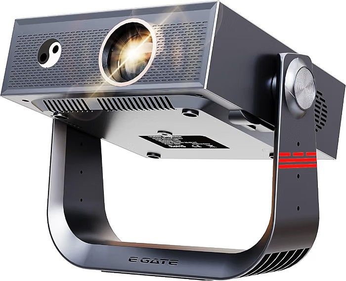 E Gate Duster 6X Fully Automatic Native 1080p Projector 4k Ultra HD, for Home use | 100% Dust Proof | 1200 ANSI Lumen