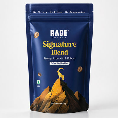 RAGE Signature Blend Instant Coffee | Strong, Aromatic & Robust | Instant Coffee (45 g)