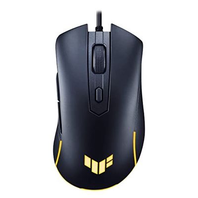 ASUS TUF Gaming M3 Gen II Wired Gaming Mouse - 59g Ultra-Lightweight, 8000 DPI Optical Sensor, IP56 Water & Dust Resistant, Antibacterial Guard, 6 Programmable Buttons (Black)