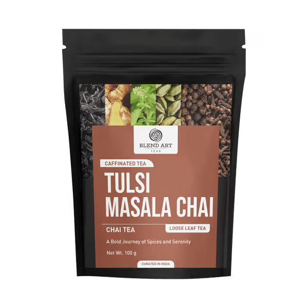 Instamart - Blend Art Teas Tulsi Masala Chai(100gm)