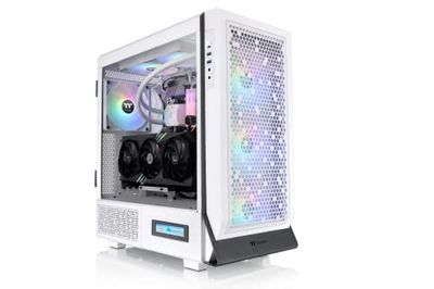 Thermaltake Ceres 500 TG ARGB/White/Win/SPCC/Tempered Glass