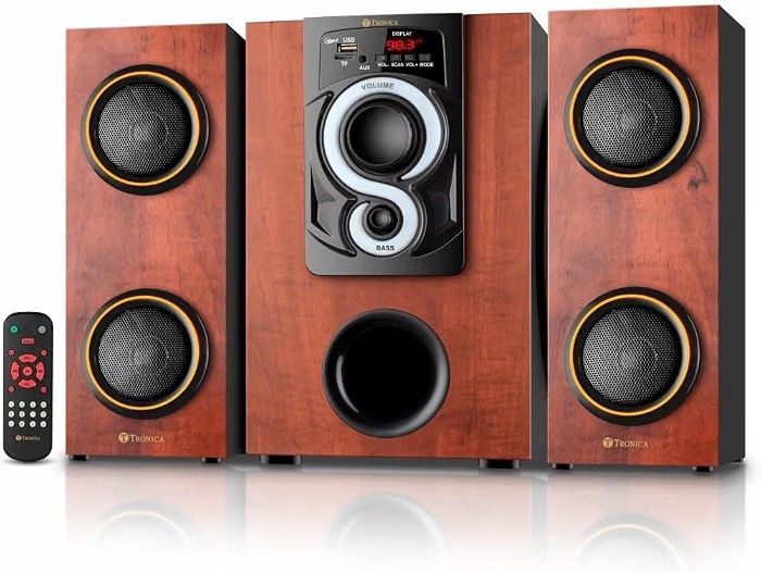 TRONICA Tango Elite 2.1 Bluetooth Home Theater System, 70W Soundbar with 6 Inch Woofer