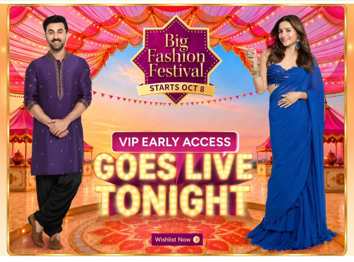 Myntra Big Fashion Festival : VIP EARLY ACCESS GOES LIVE TONIGHT