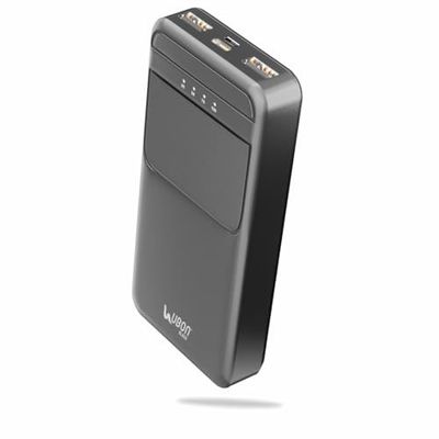 Ubon 20000 mAh 15W Fast Charging Power Bank | Multiple Ports | Smart Ic Protection | for iPhone, Android & Other Devices, Black - PBX2002